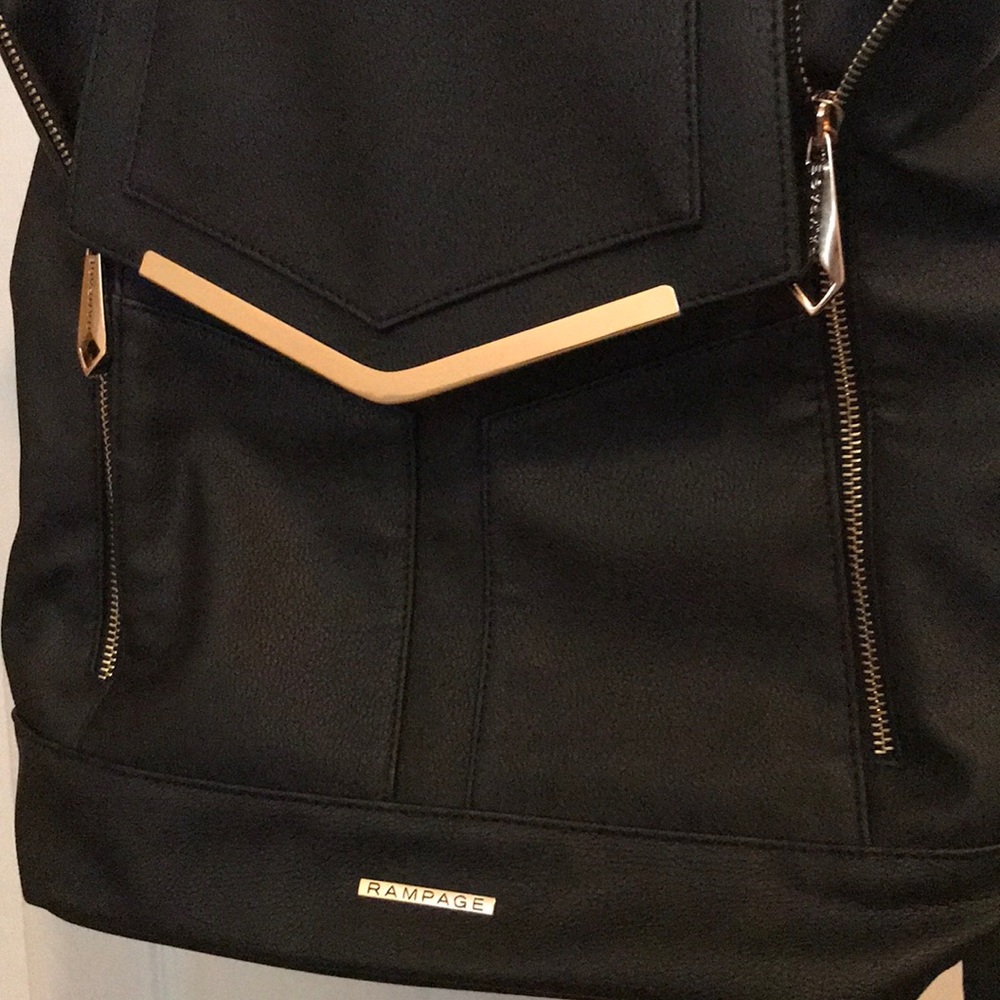 Black Backpack Purse - Picture 4 of 8